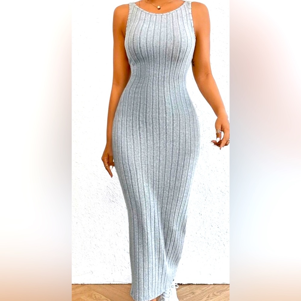 Casual gray dress for women xsmall